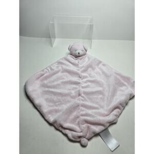 Angel Dear Pink Bear Security Blanket Baby Lovie Blankiet 13 x 13
